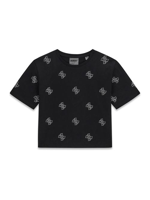 oversize ss t-shirt_minime GUESS | J6GI35 I3Z14JBLK